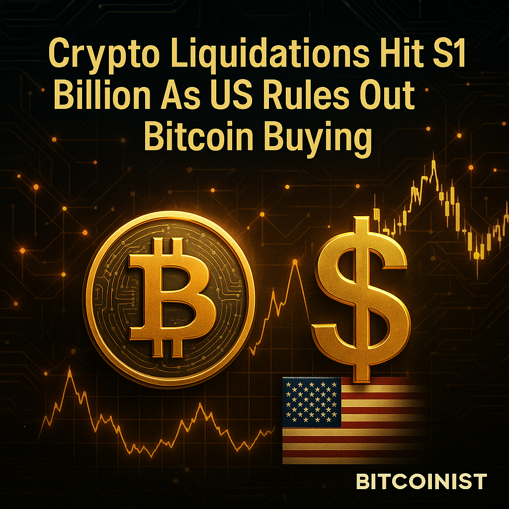 미국 비트코인 매입 계획 무산…가상자산 시장 10억달러 청산 - 김시현 기자 - 톱스타뉴스 - 국제/시세