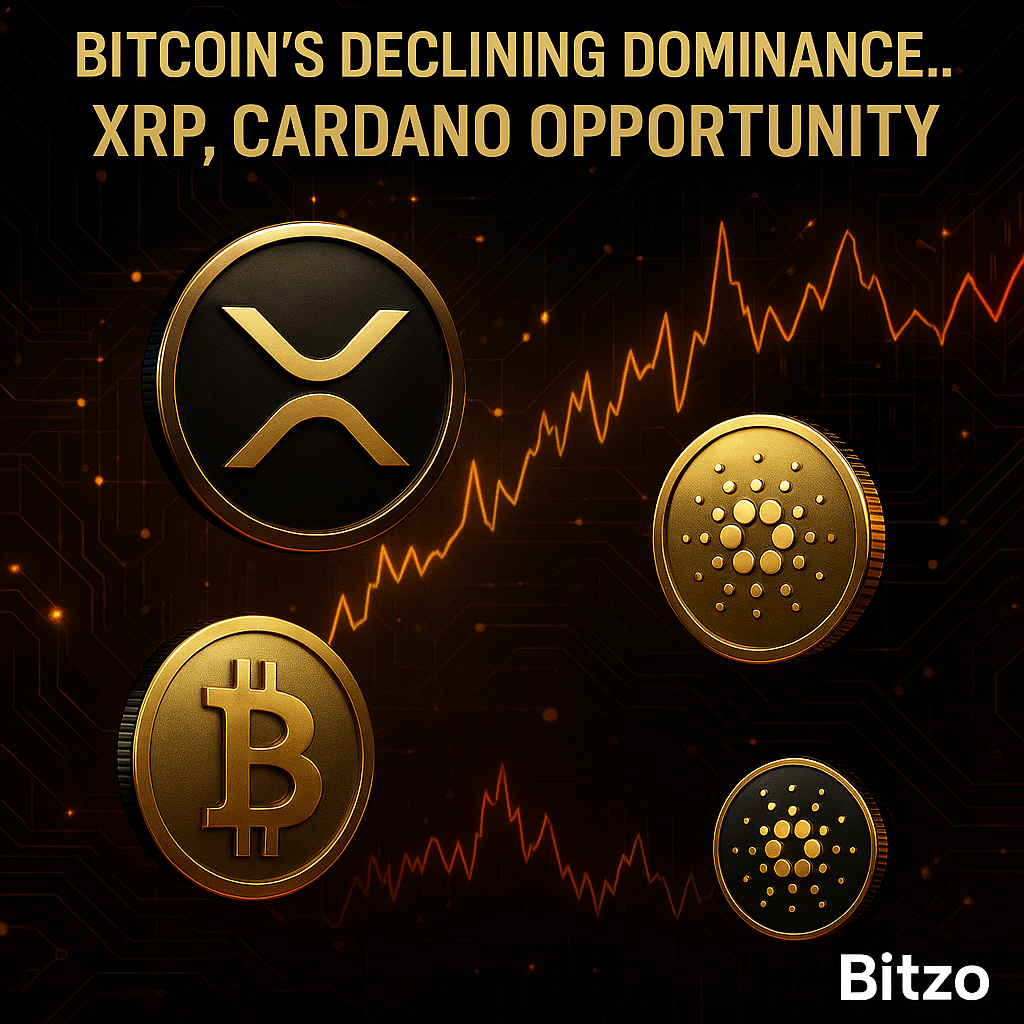 비트코인 점유율 하락…리플 XRP·에이다 부상 기회 - 김윤교 기자 - 톱스타뉴스 - 국제/시세