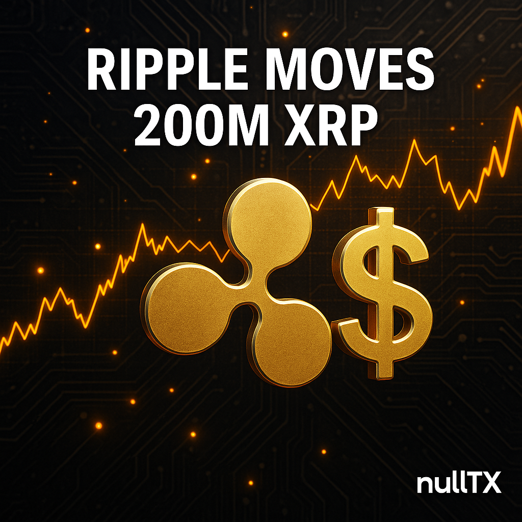 리플 XRP 2억 개 이동, 시장 충격 - 김시현 기자 - 톱스타뉴스 - 국제/시세