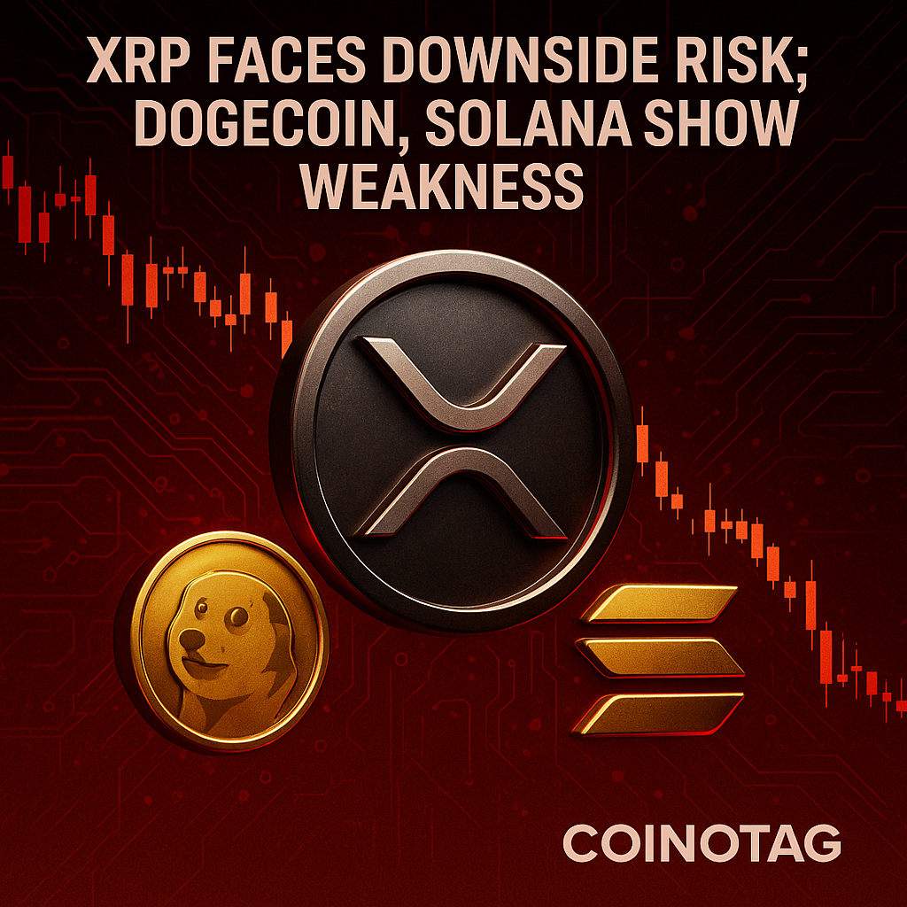 리플 XRP 하락 위험 경고…도지코인·솔라나도 약세 신호 - 김윤교 기자 - 톱스타뉴스 - 국제/시세