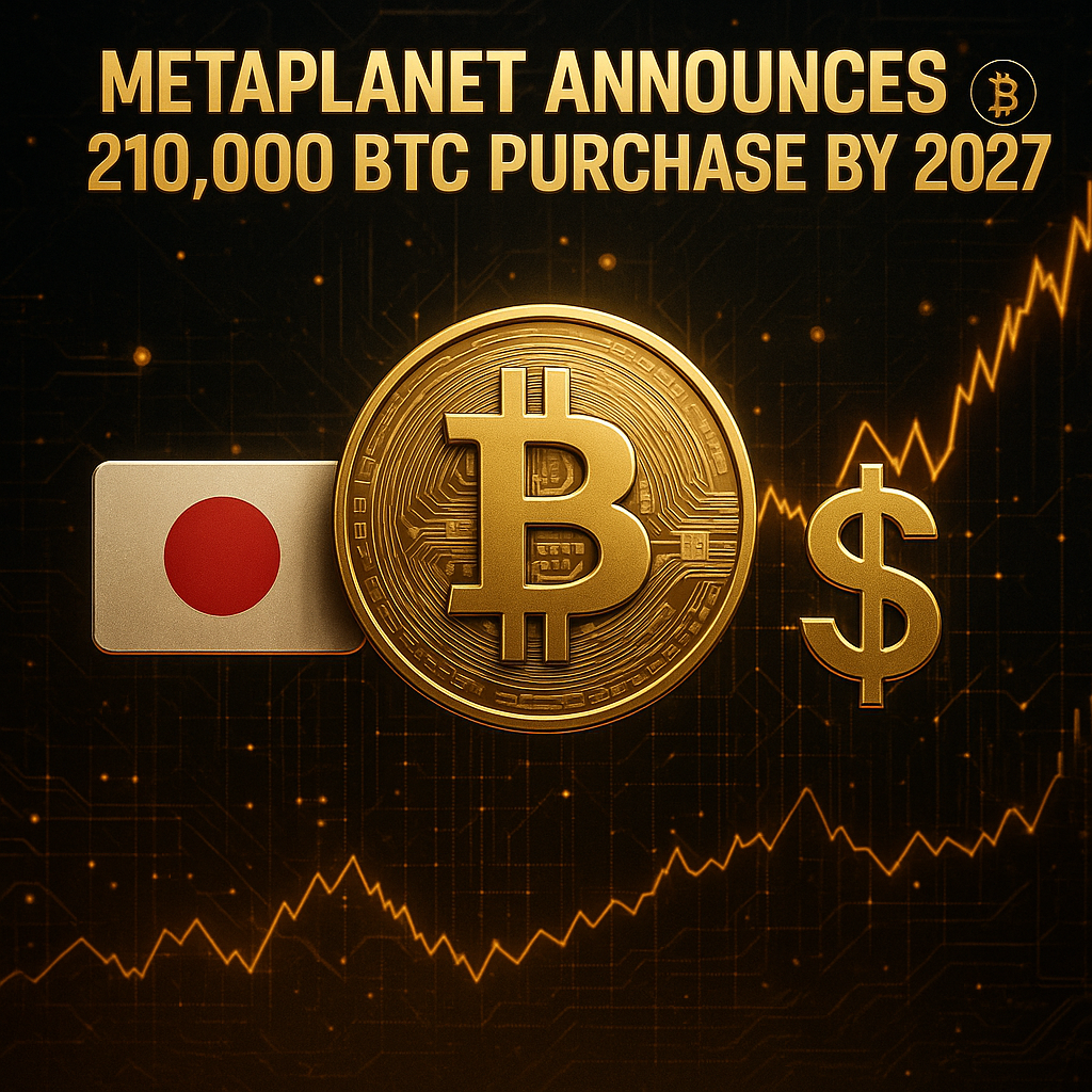 메타플래닛, 2027년까지 21만 BTC 매입 선언 - 김시현 기자 - 톱스타뉴스 - 국제/시세