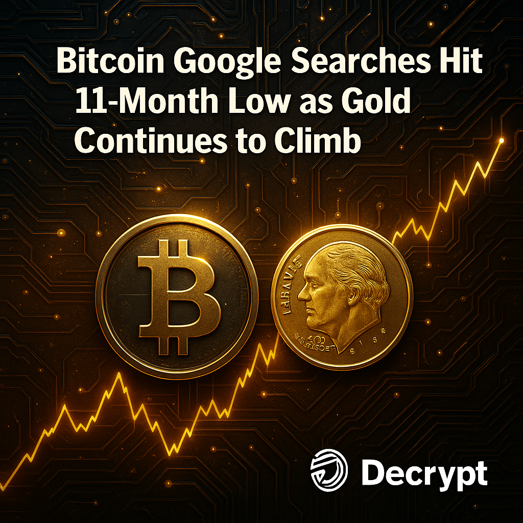 비트코인 검색량 11개월 최저…금 상승세와 대비 - 김시현 기자 - 톱스타뉴스 - 국제/시세