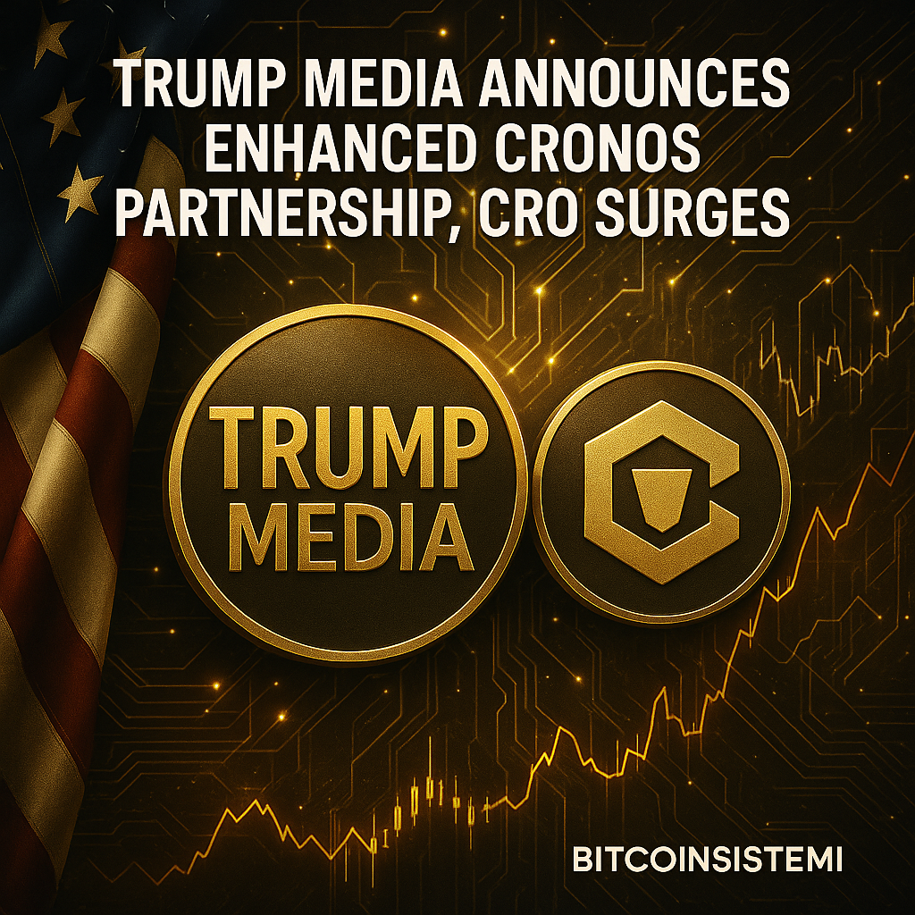 트럼프 미디어, 크로노스 제휴 강화 발표…CRO 급등 - 김윤교 기자 - 톱스타뉴스 - 국제/시세