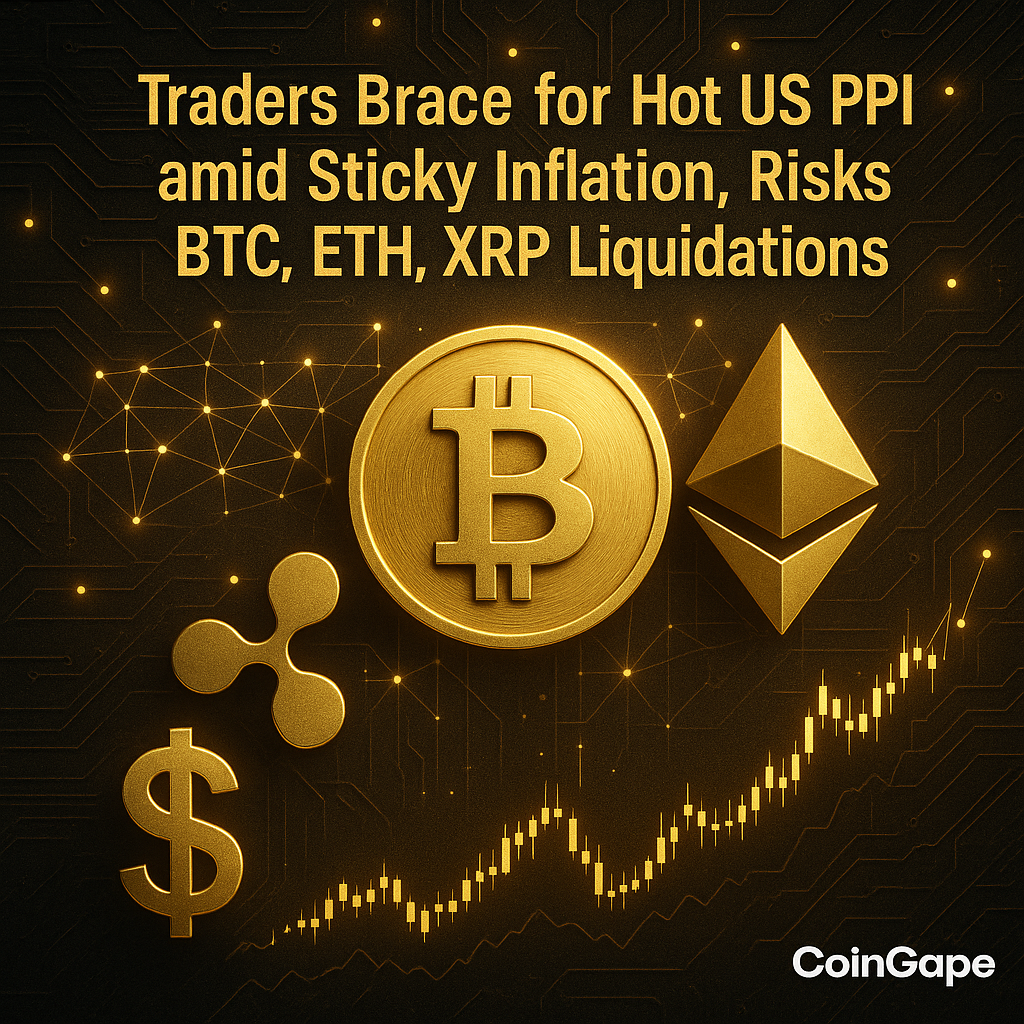미국 PPI 발표 앞두고 비트코인·이더리움·리플 XRP 대규모 청산 우려 - 김시현 기자 - 톱스타뉴스 - 국제/시세