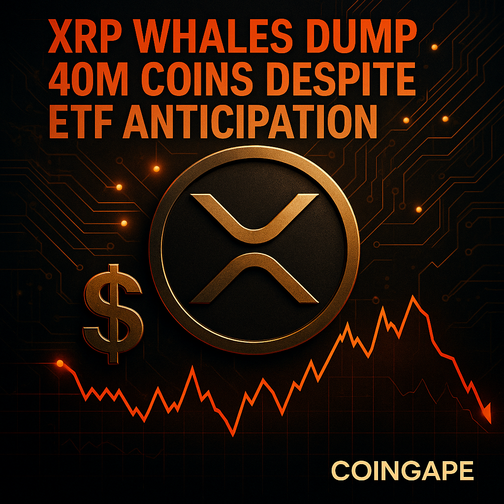 리플 XRP 고래 매도, ETF 기대에도 하방 압력 지속 - 김윤교 기자 - 톱스타뉴스 - 국제/시세