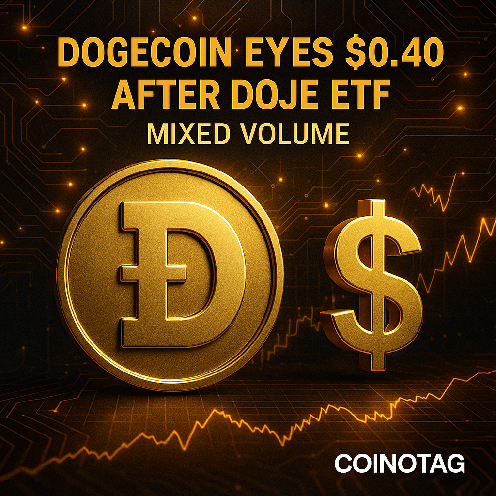 도지코인, DOJE ETF 출시에 0.40달러 저항 주목 - 김시현 기자 - 톱스타뉴스 - 국제/시세