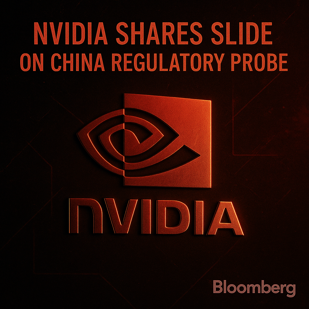 엔비디아, 중국 규제 조사·매출 둔화 우려 속 주가 변동성 확대 - 김시현 기자 - 톱스타뉴스 - 국제/AI