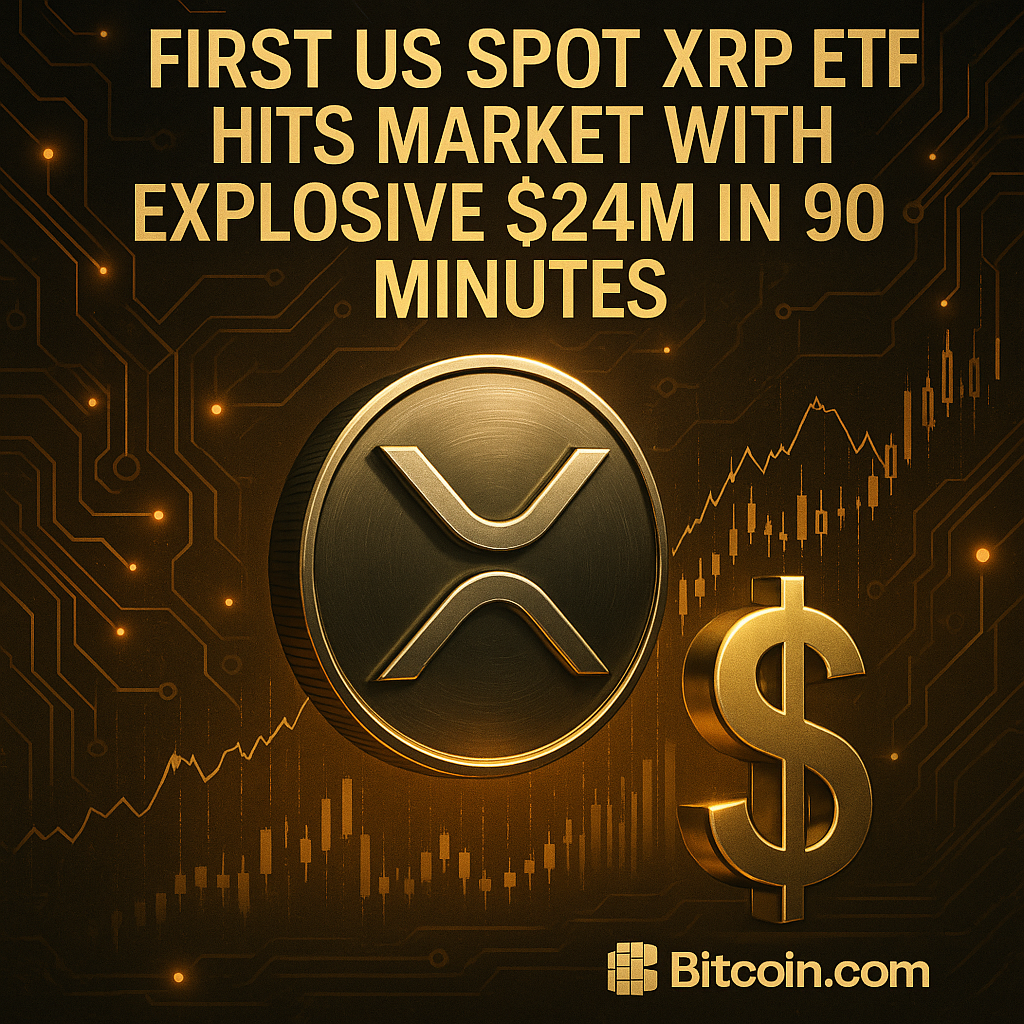 리플 XRP 현물 ETF, 미국 첫 상장 직후 90분 만에 2천4백만 달러 거래 - 김윤교 기자 - 톱스타뉴스 - 국제/시세