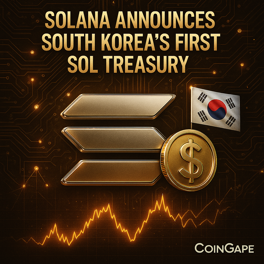 솔라나, 한국 첫 기업 재무금고 설립 발표…가격 급락과 대조 - 김윤교 기자 - 톱스타뉴스 - 국제/시세
