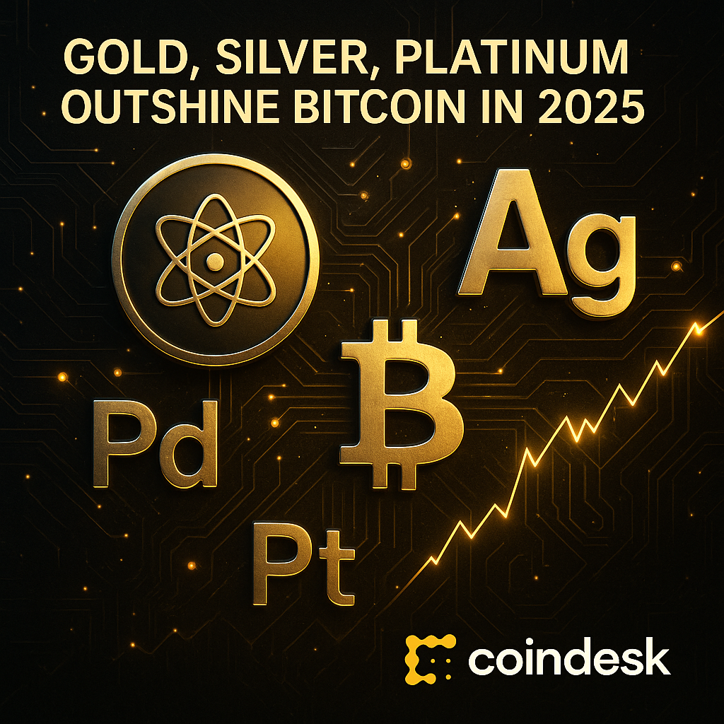 금·은·백금·팔라듐, 비트코인 수익률 압도하며 안전자산 부상…금값 사상 최고치 경신 - 김명수 기자 - 톱스타뉴스 - 국제/시세