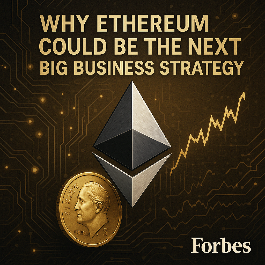 이더리움 재무전략, 기업금고의 새로운 선택지로 부상 - 김윤교 기자 - 톱스타뉴스 - 국제/시세