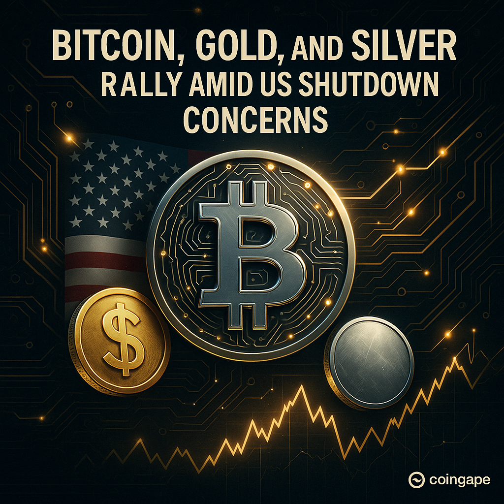 미국 셧다운 우려 속 비트코인·금·은 동반 랠리 - 김시현 기자 - 톱스타뉴스 - 국제/시세
