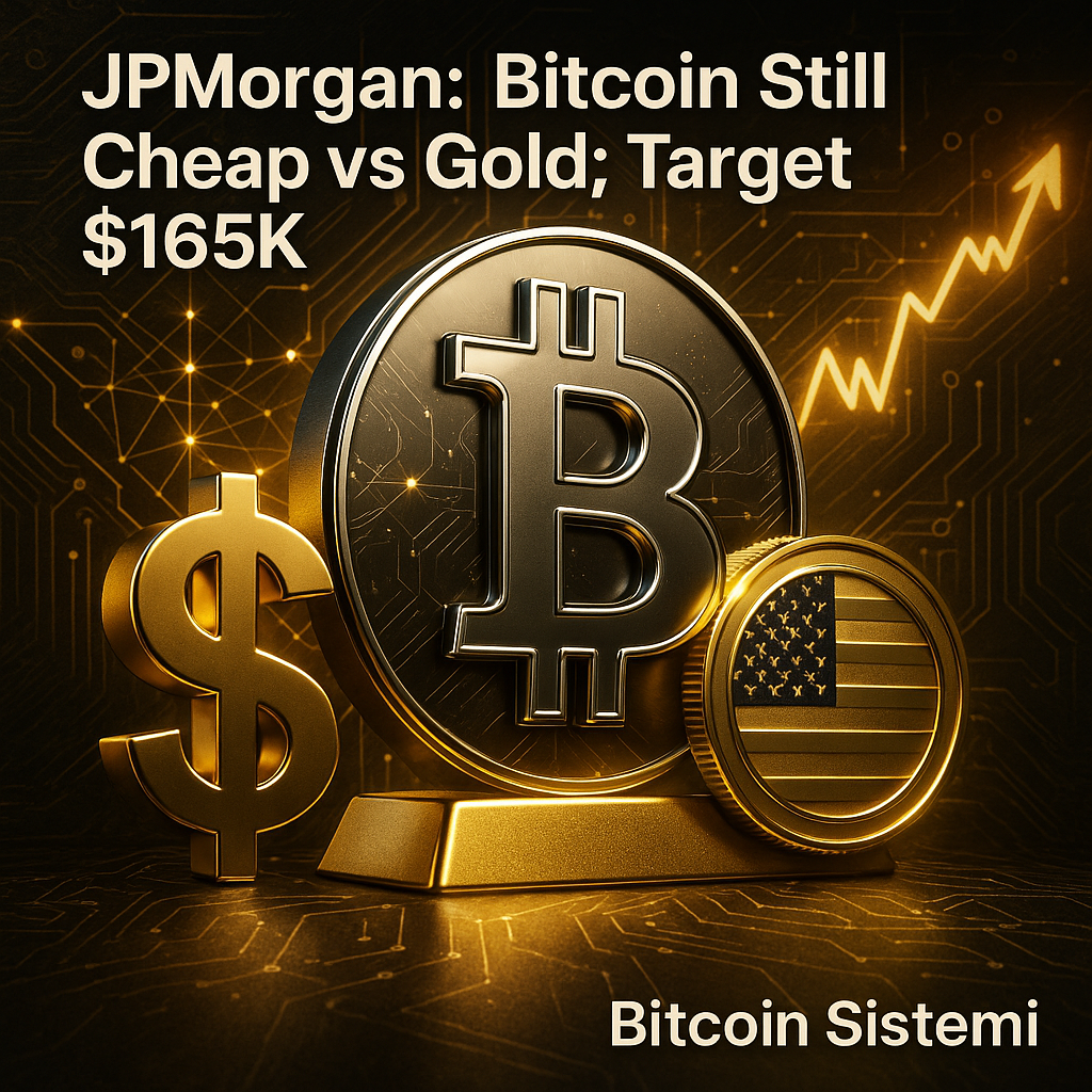 JP모건 “비트코인 금 대비 저평가”…목표 16만5천달러 - 김시현 기자 - 톱스타뉴스 - 국제/시세