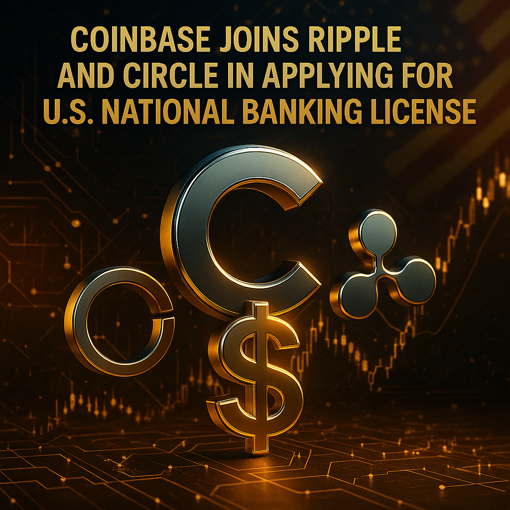 코인베이스, 리플·서클 합류해 美 은행 신탁면허 도전 - 김명수 기자 - 톱스타뉴스 - 국제/시세