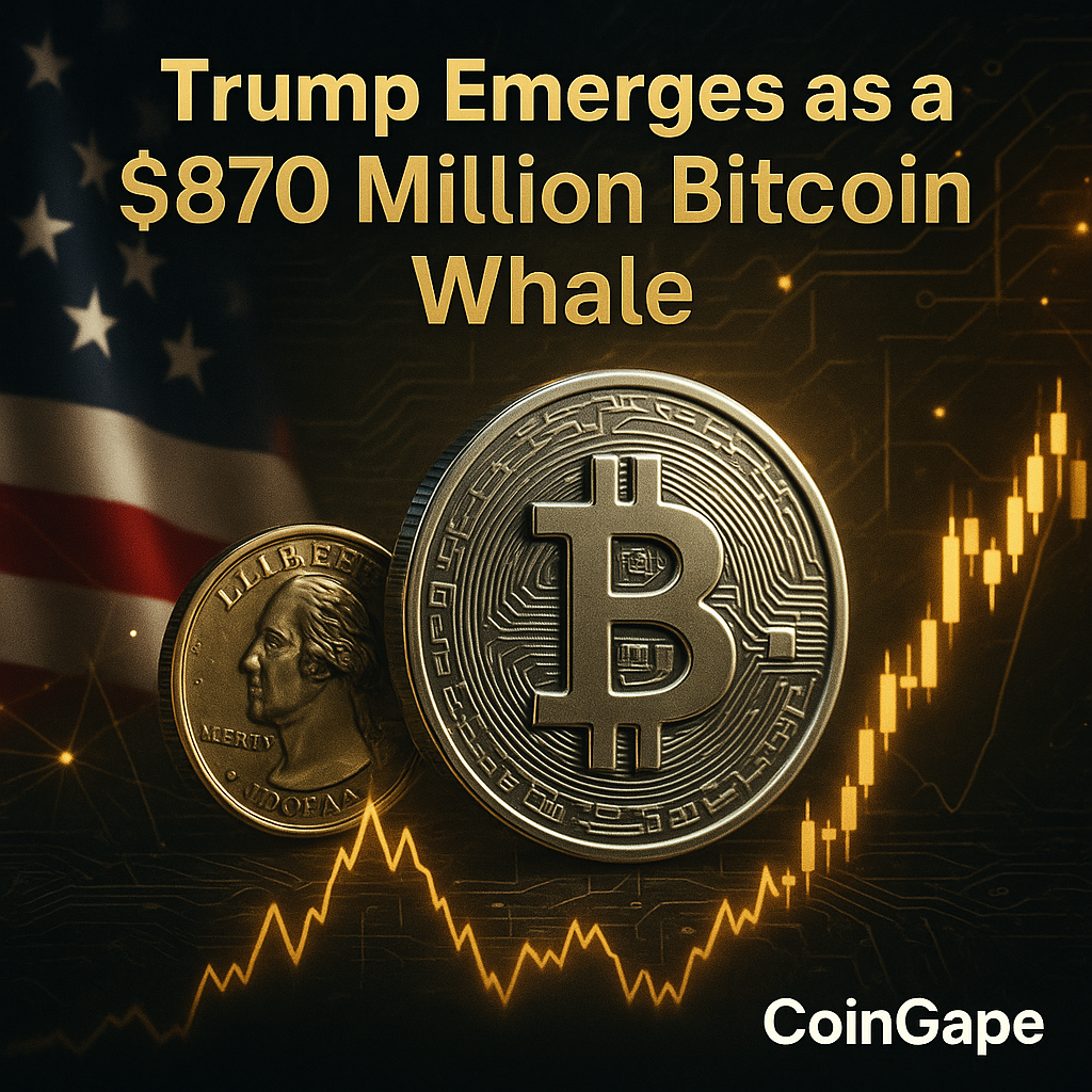 트럼프, 8억7천만 달러 비트코인 보유…정치와 시장의 교차점 부각 - 김윤교 기자 - 톱스타뉴스 - 국제/시세