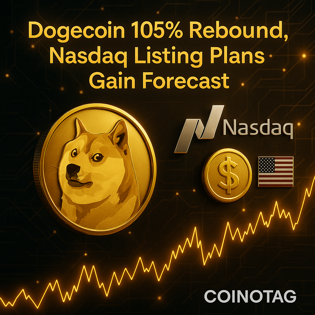 도지코인 105% 급반등…나스닥 상장 계획·기술 분석 전망 - 김명수 기자 - 톱스타뉴스 - 국제/시세