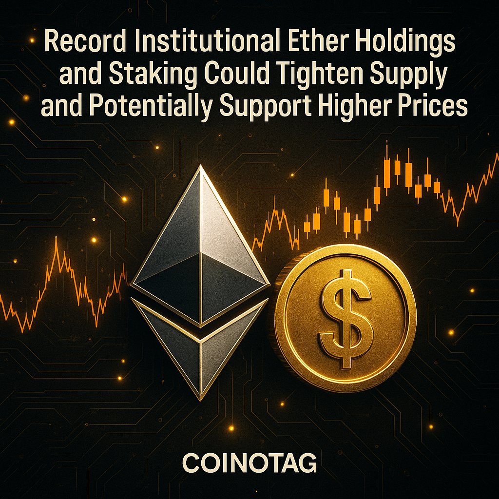 이더리움, 기관 보유량 사상 최고치…공급 축소로 가격 상승 압력 커진다 - 김윤교 기자 - 톱스타뉴스 - 국제/시세