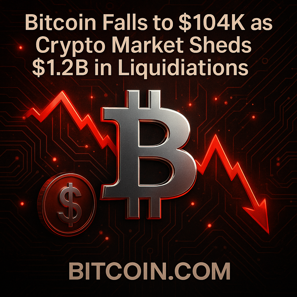 비트코인, 10만4천달러까지 하락…24시간 새 12억 달러 청산 사태 - 김윤교 기자 - 톱스타뉴스 - 국제/시세