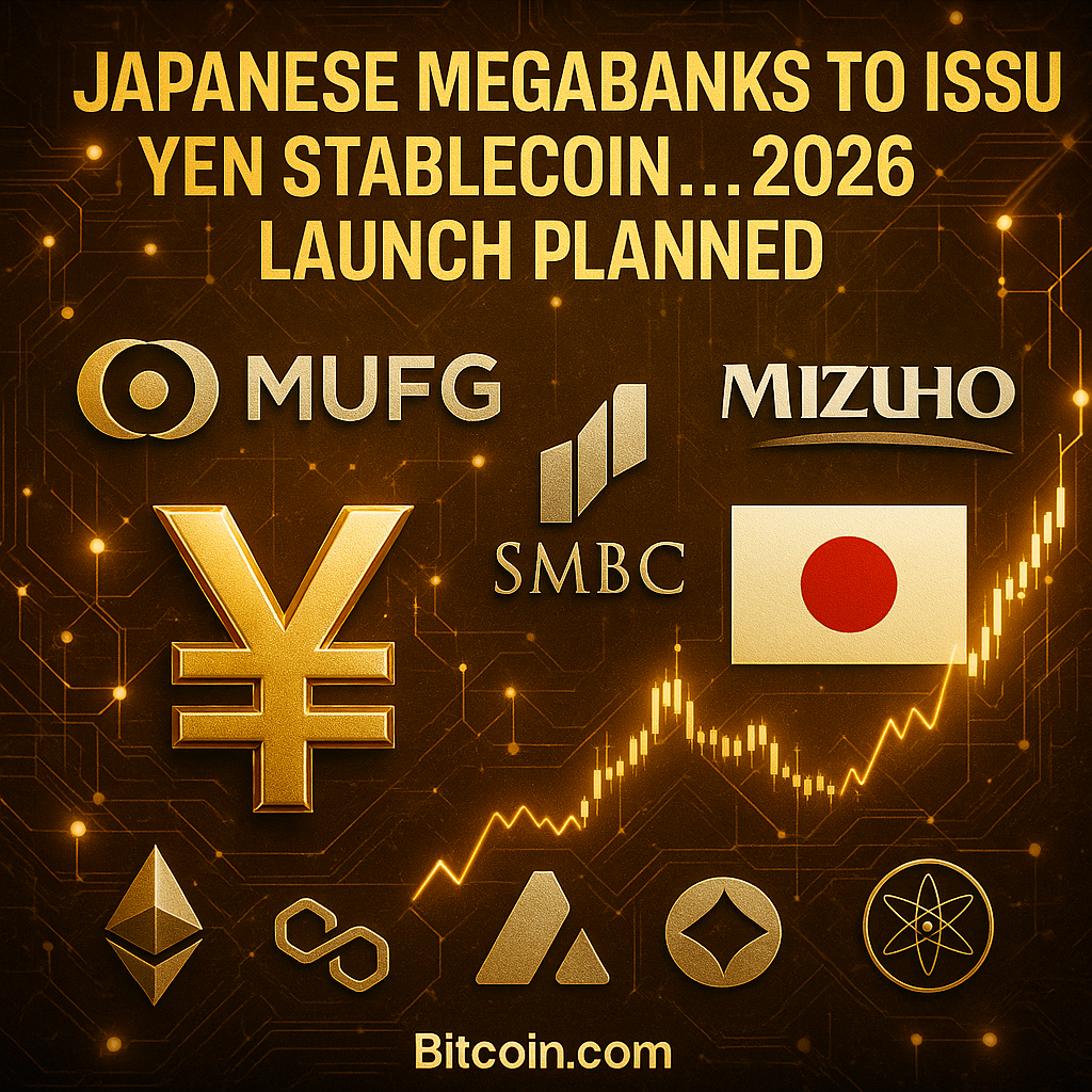 일본 3대 은행, 엔화 스테이블코인 추진…2026년 출시 전망 - 김명수 기자 - 톱스타뉴스 - 국제/시세