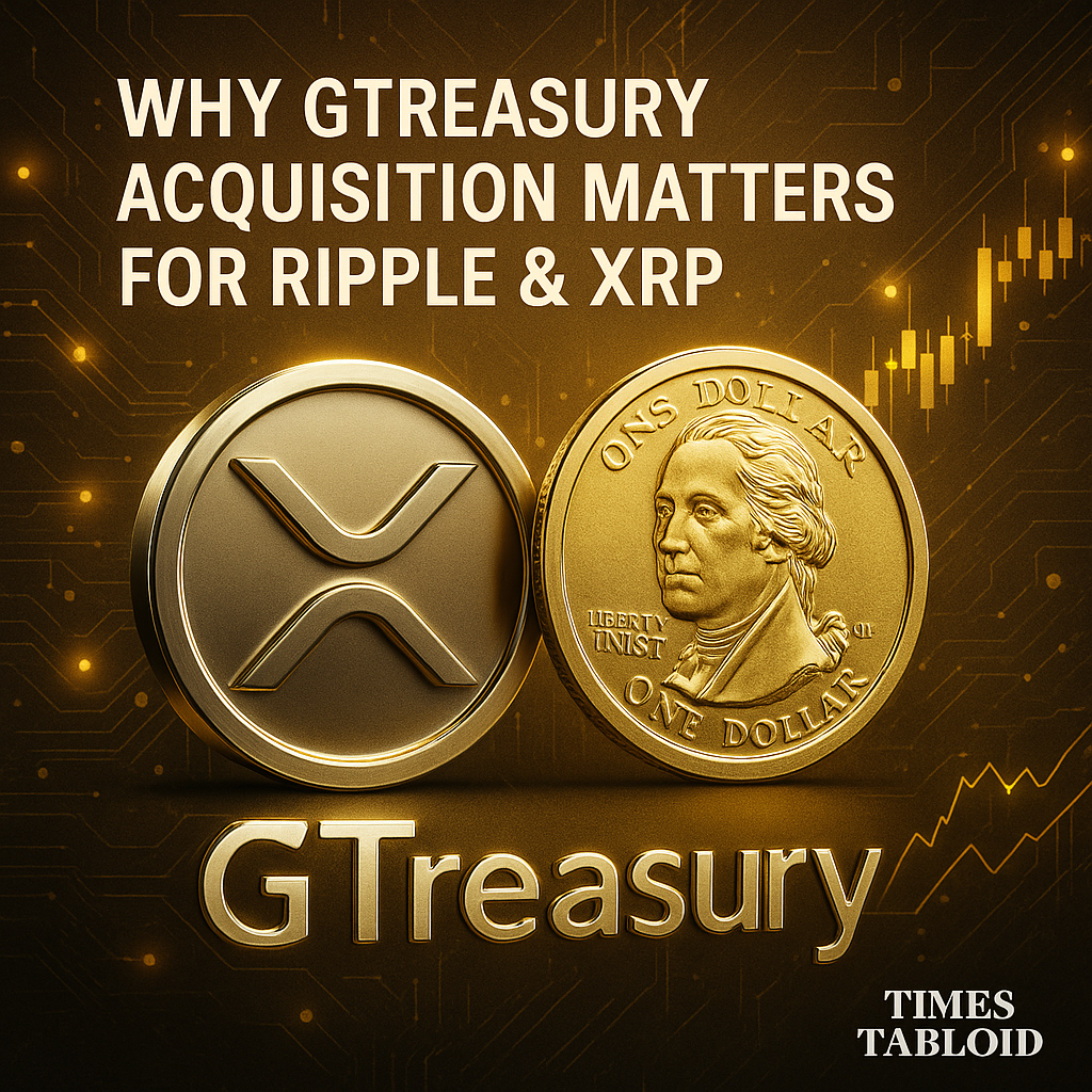 리플 XRP·GTreasury 인수 분석…기업 재무 온체인 전환 가속 - 김명수 기자 - 톱스타뉴스 - 국제/시세