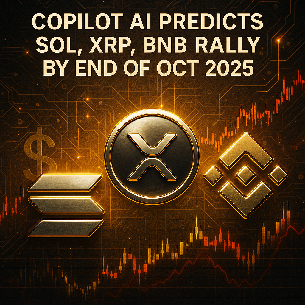 코파일럿 AI, 솔라나·리플 XRP·BNB 반등 예측 - 김윤교 기자 - 톱스타뉴스 - 국제/시세