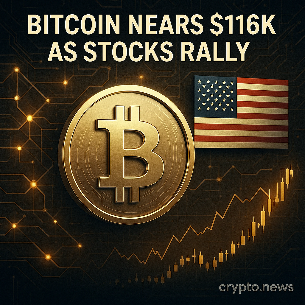 비트코인 11만6천달러 근접…미중 무역 완화 기대 속 위험자산 회복세 - 김명수 기자 - 톱스타뉴스 - 국제/시세