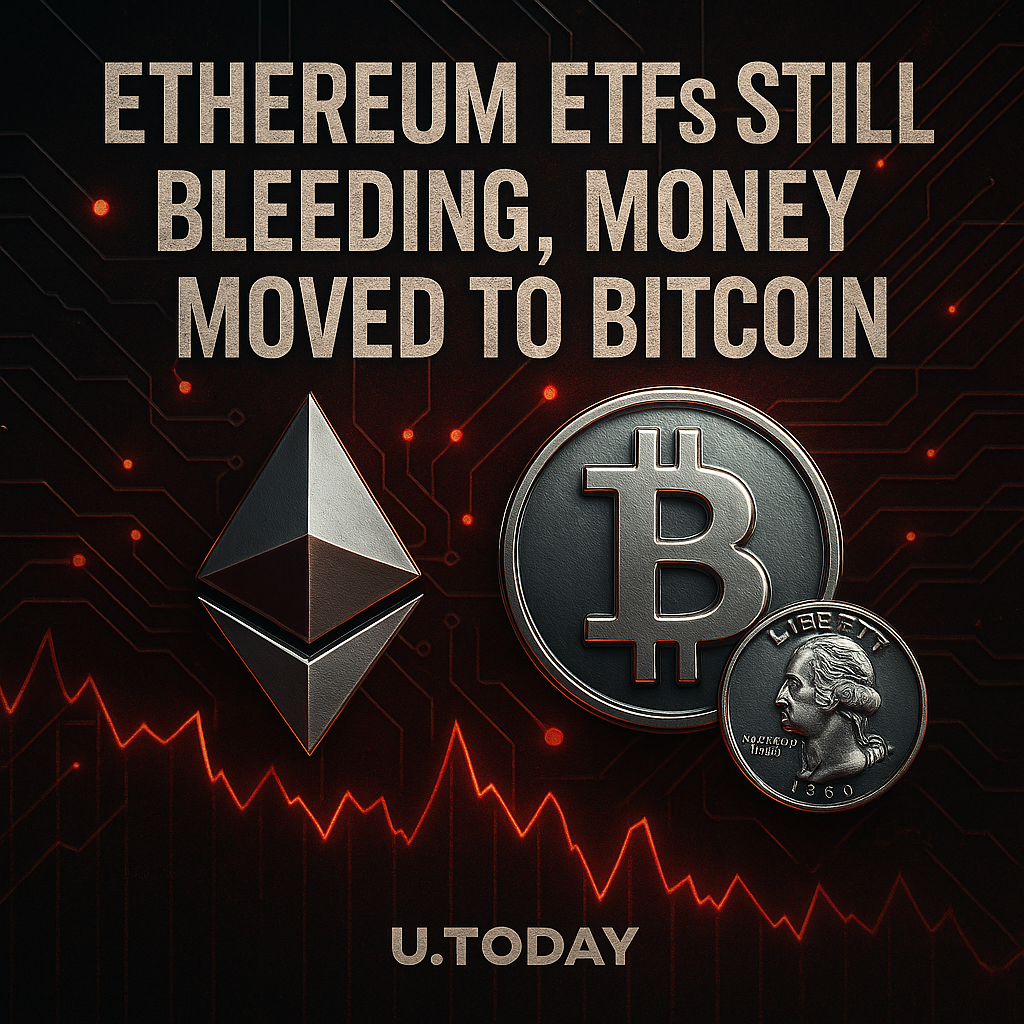 이더리움 ETF 2주 연속 순유출, 기관 자금 비트코인으로 이동 - 김명수 기자 - 톱스타뉴스 - 국제/시세