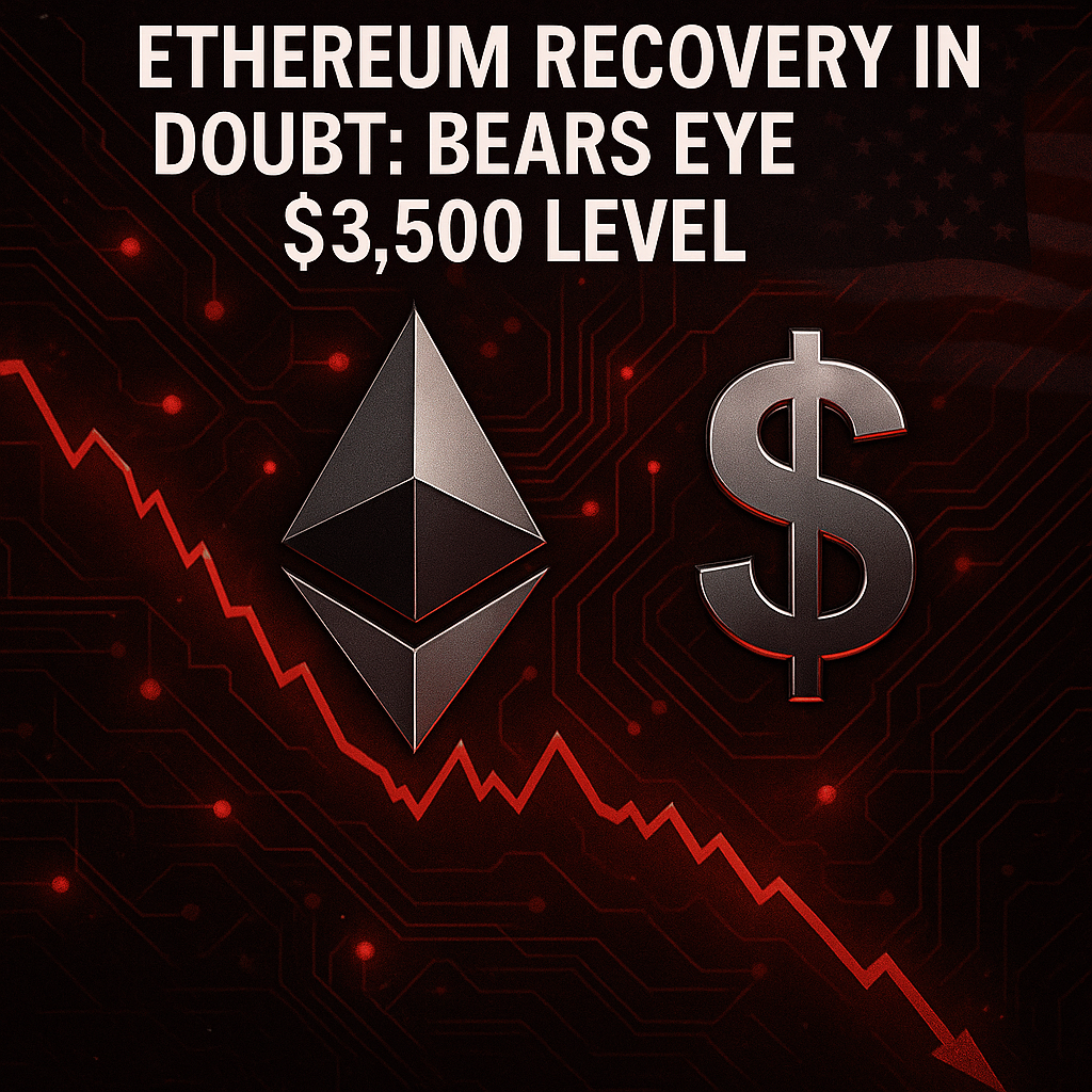 이더리움 4천달러 회복 난항…약세 심리 확산 속 3,500달러 재하락 경고 - 김시현 기자 - 톱스타뉴스 - 국제/시세
