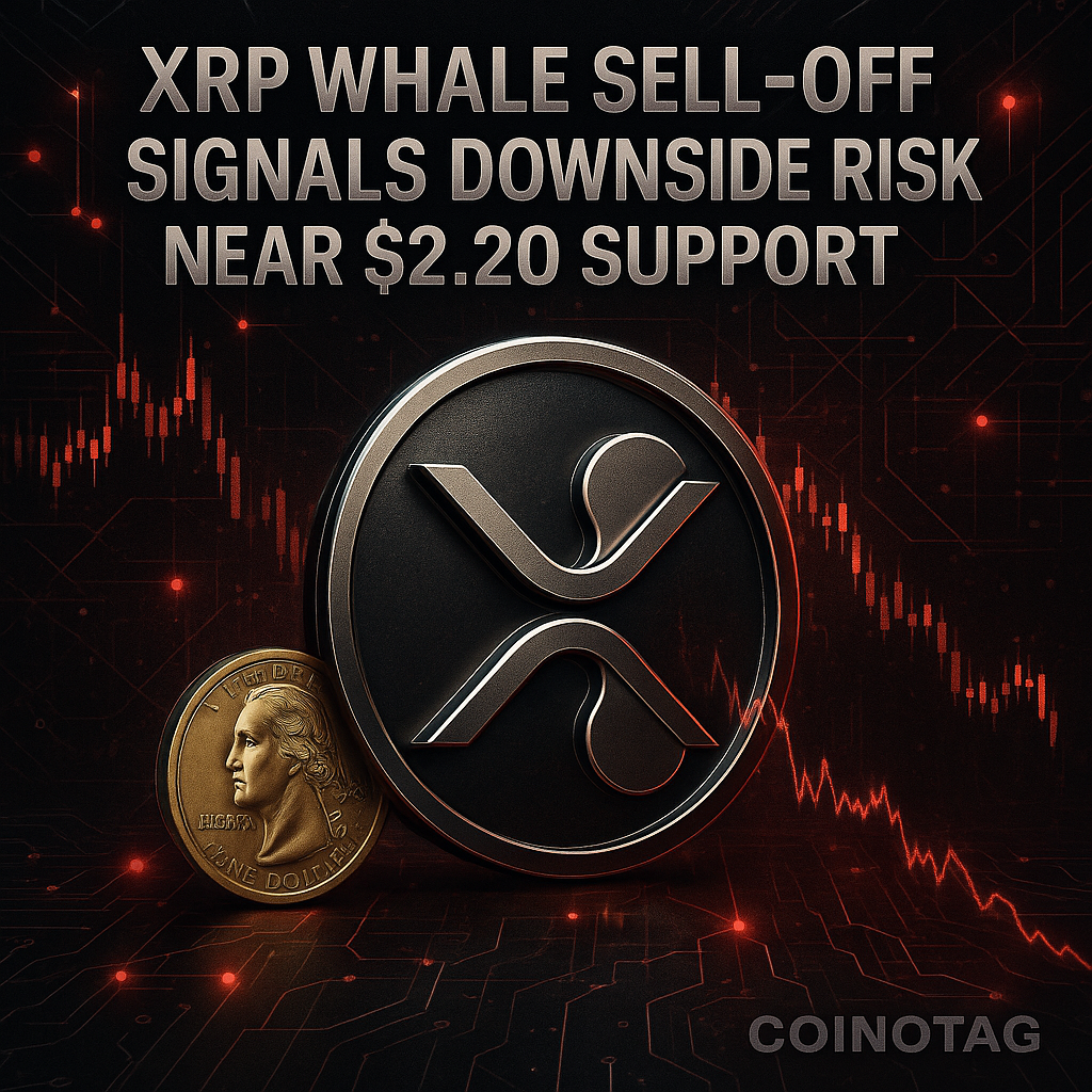 리플 XRP, 고래 매도·OI 급감…2.20달러 지지선 시험 분석 - 김명수 기자 - 톱스타뉴스 - 국제/시세