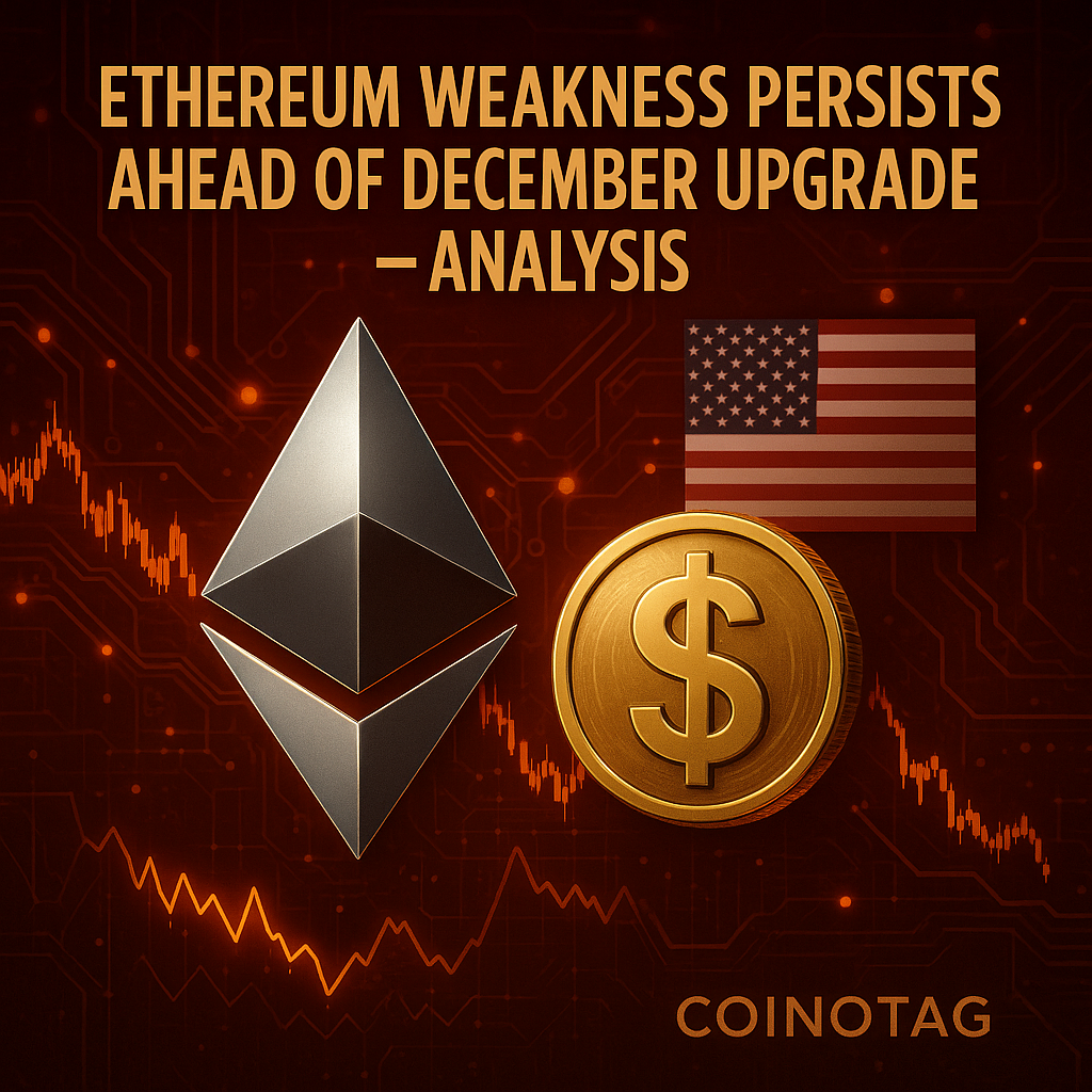 이더리움 약세 지속…12월 업그레이드 영향 분석 - 김시현 기자 - 톱스타뉴스 - 국제/시세