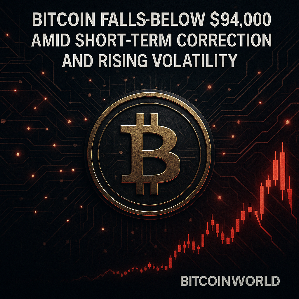 비트코인 9만4천달러 붕괴…단기 조정·변동성 확대 전망 담겨 - 김명수 기자 - 톱스타뉴스 - 국제/시세