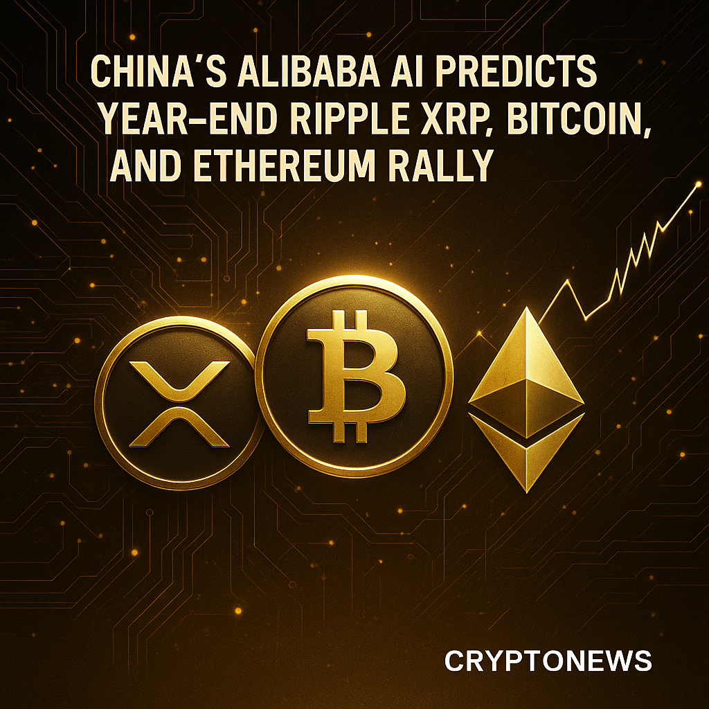 중국 알리바바 AI, 올해 말 리플 XRP·비트코인·이더리움 강세 랠리 전망 - 김명수 기자 - 톱스타뉴스 - 국제/시세