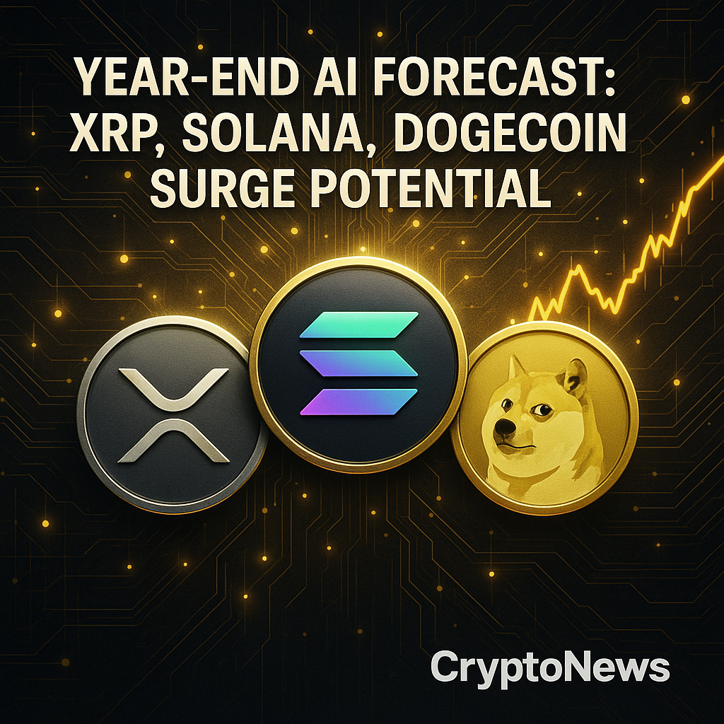 연말 AI가 전망한 리플 XRP·솔라나·도지코인 급등 가능성 주목 - 김명수 기자 - 톱스타뉴스 - 국제/시세