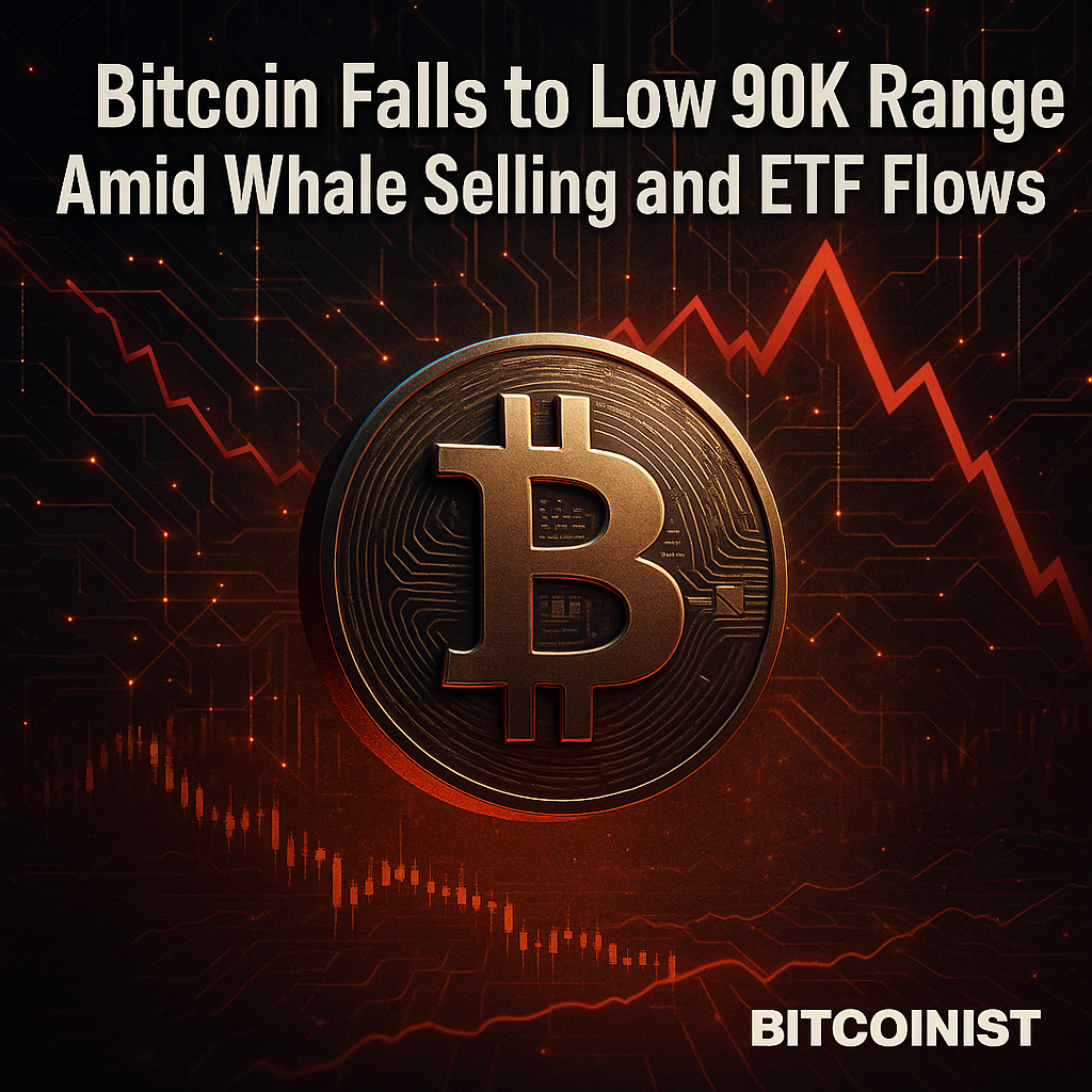 비트코인 9만달러 초반까지 밀린 배경…“장기 보유 고래 매도·ETF 유입 구조 변화가 충격 키워” - 김성희 기자 - 톱스타뉴스 -  국제/시세
