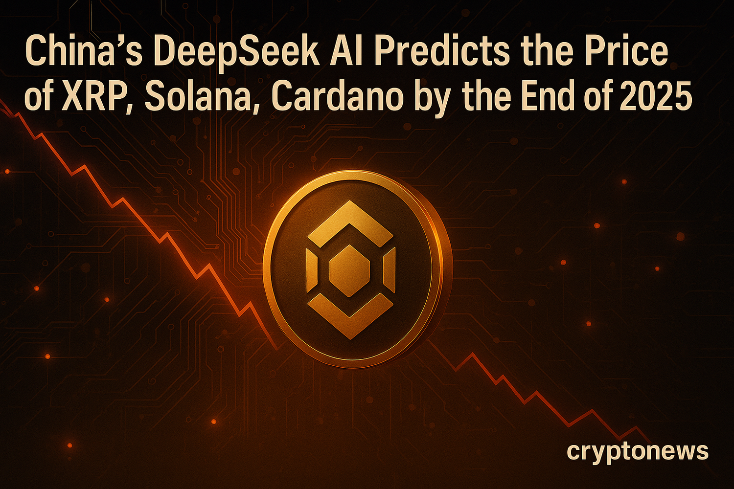 중국 딥시크 AI, 리플 XRP·솔라나·카르다노 가격 전망 제시…단기 변동성 경고 - 김명수 기자 - 톱스타뉴스 - 국제/시세