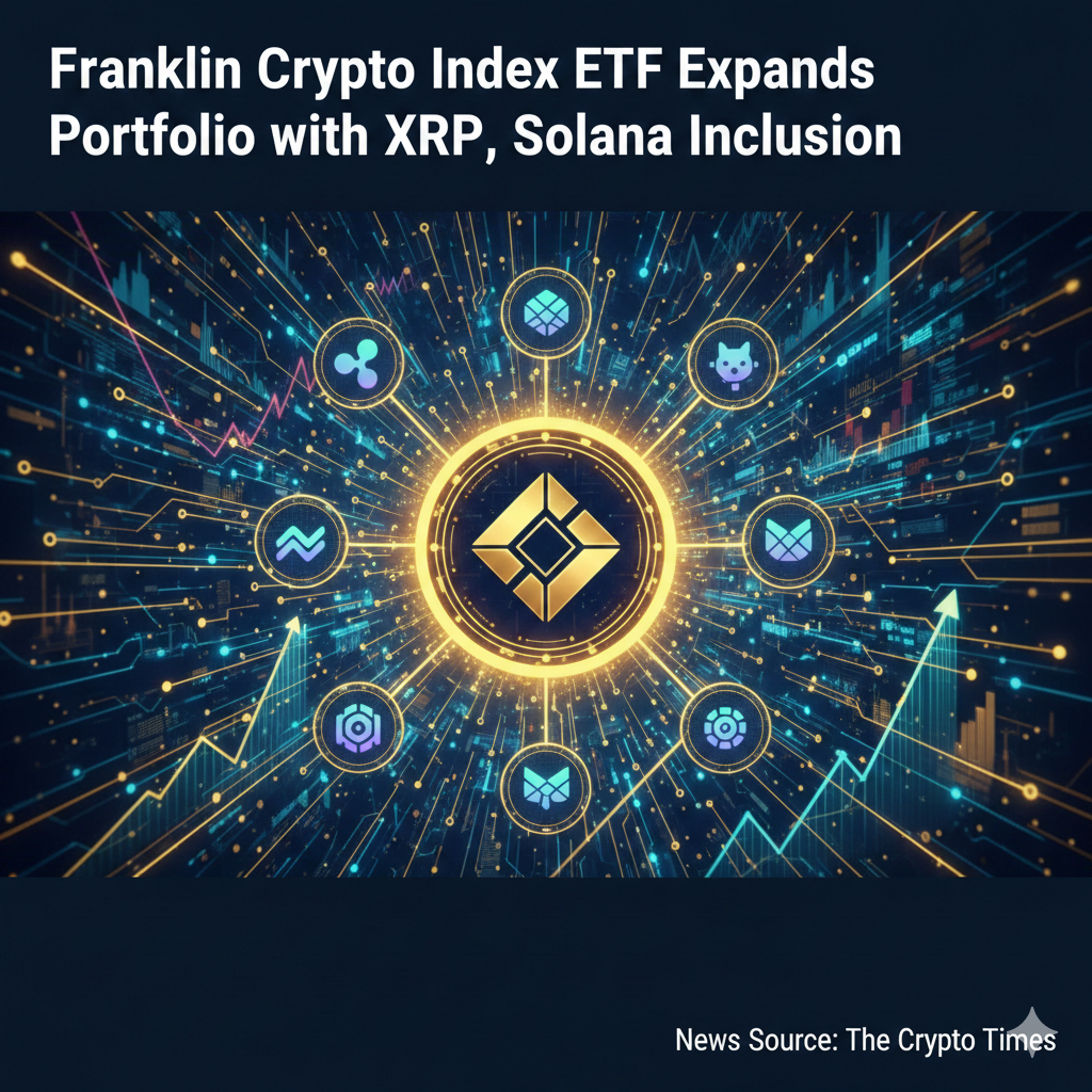 Franklin Crypto Index ETF 포트폴리오 확대…리플 XRP·솔라나 등 다중 자산 편입