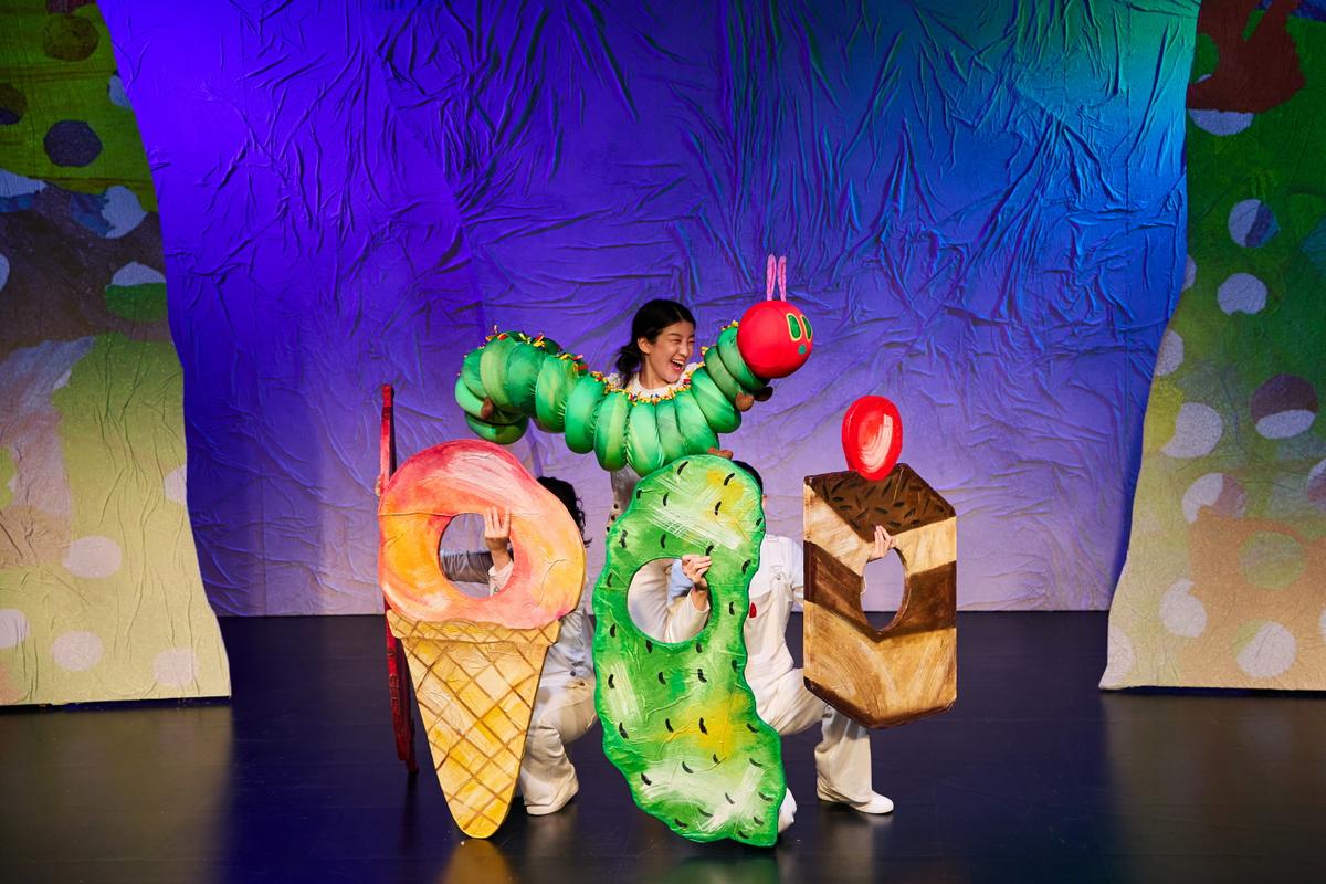 “아주아주 배고픈 애벌레 쇼”…브로드웨이 감성→한국어·영어 두 언어로 확장