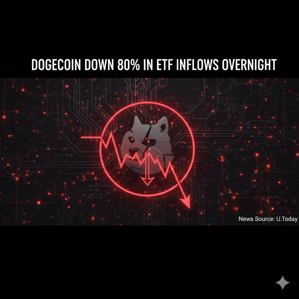 도지코인 ETF 하루 새 유입 80% 급감…가격 반등 동력 약화 - 김윤교 기자 - 톱스타뉴스 - 국제/시세