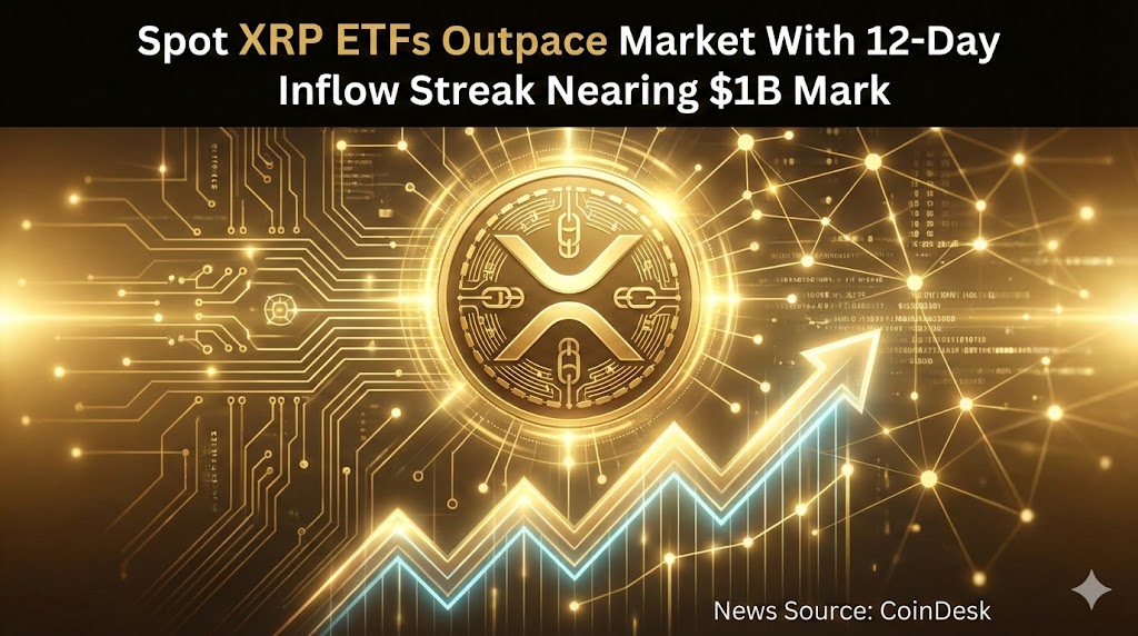 리플 XRP 현물 ETF 12일 연속 순유입...누적 8억4490만 달러 - 뉴스 썸네일 이미지