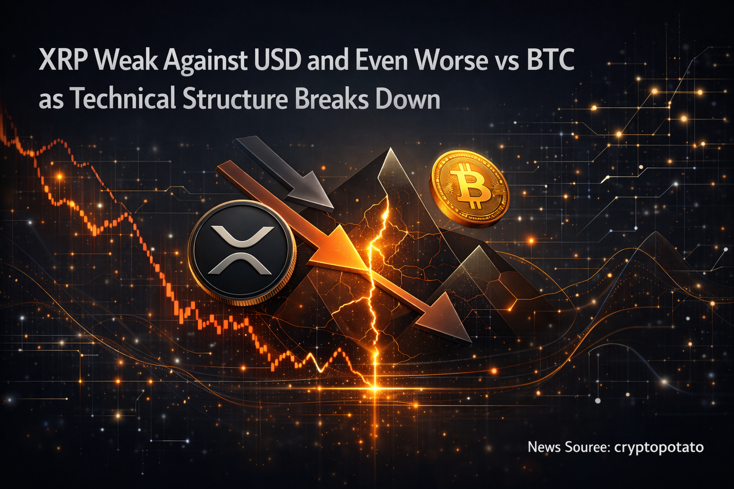 리플 XRP, 달러·비트코인 동반 약세…기술적 구조 붕괴 신호 커진다 - 김성희 기자 - 톱스타뉴스 - 국제/시세