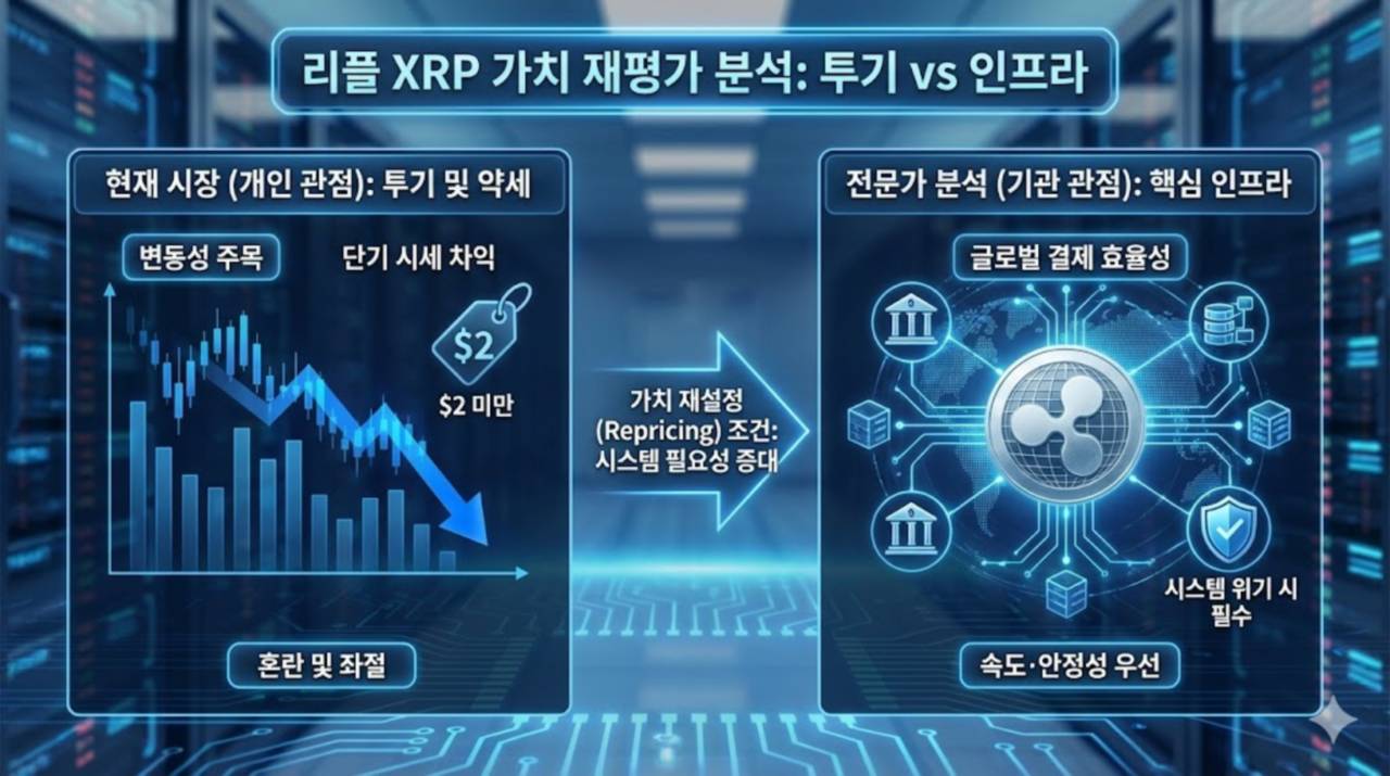 리플 XRP 시세 2달러 밑돌지만... 전문가 투기 아닌 인프라로 재평가될 것 - 김명수 기자 - 톱스타뉴스 - 국제/코인/시세