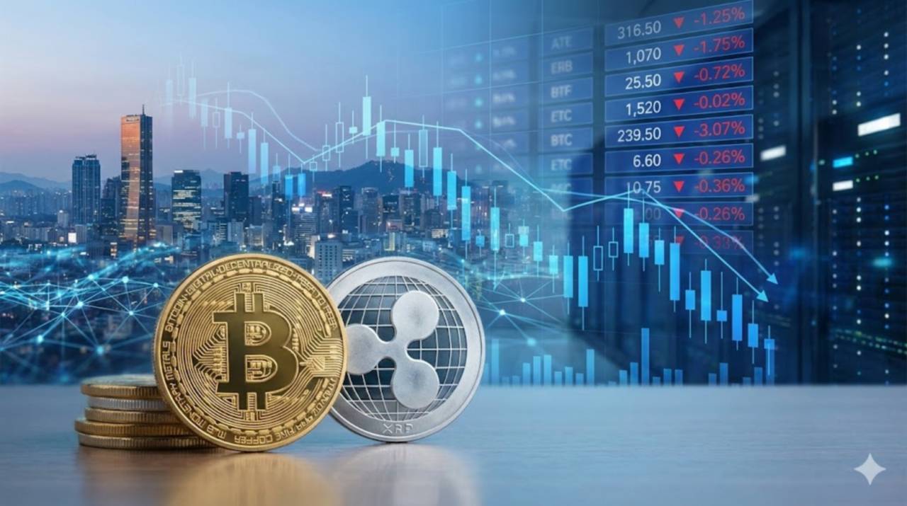 코인시장 거래액 9% 급감, 연말 관망세 짙어져…비트코인·리플 등 주요종목 약보합 - 김시현 기자 - 톱스타뉴스 - 경제/코인/시세