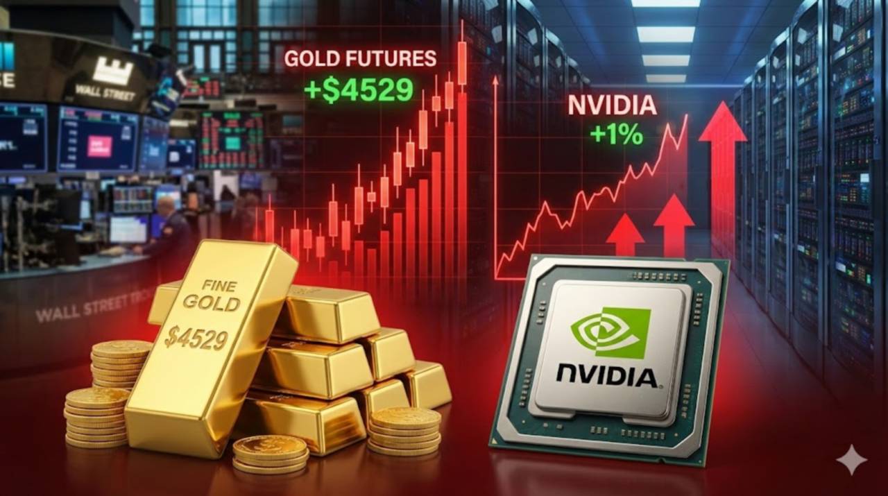 금값 4500달러 돌파 산타 랠리 온기…엔비디아 200억불 베팅 - 김시현 기자 - 톱스타뉴스 - 국제/증시/시세