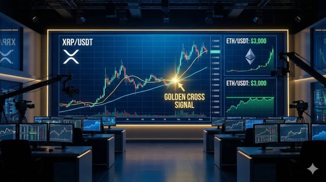리플 XRP 골든크로스 신호 포착과 이더리움 3000달러 안착, 암호화폐 시장 반전 서막인가 - 김명수 기자 - 톱스타뉴스 -  국제/코인/시세