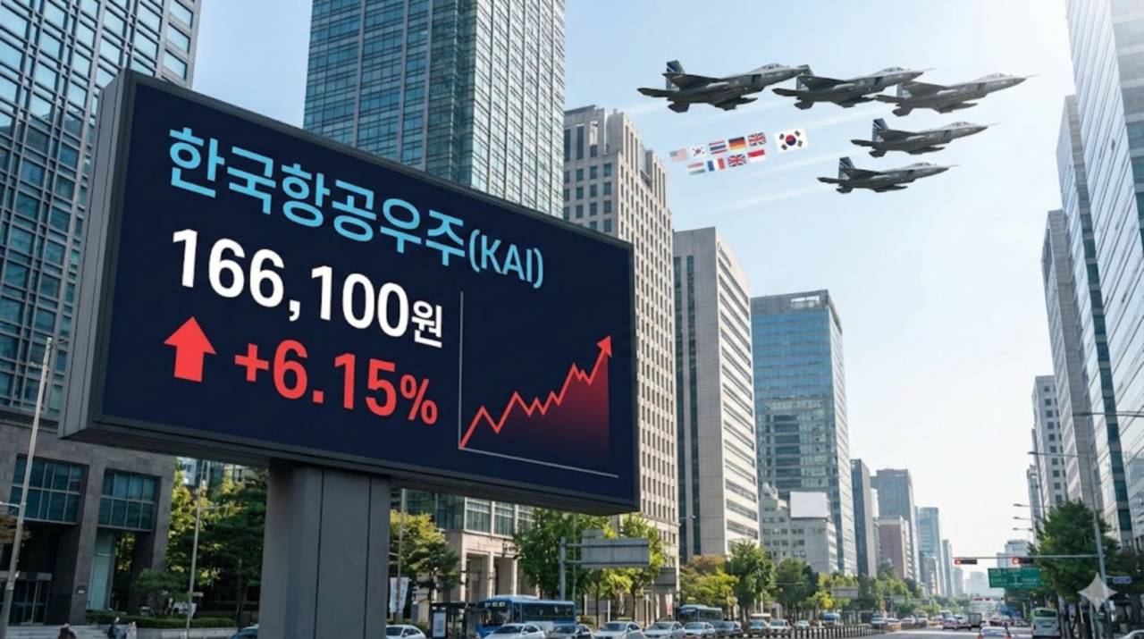 한국항공우주, KF-21 수출 기대에 6%대 급등... 52주 신고가 기록 - 뉴스 썸네일 이미지