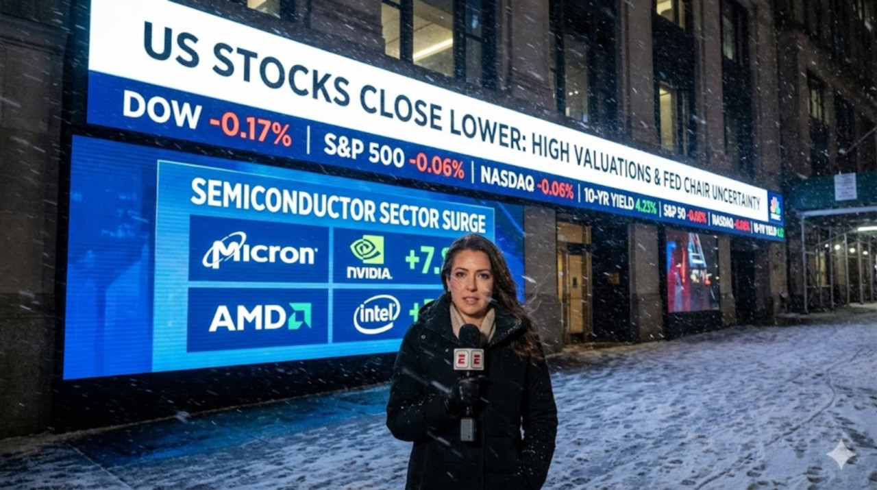 미국 뉴욕증시 하락 마감…고점 부담과 연준 의장 인선 불확실성에 약보합 - 김윤교 기자 - 톱스타뉴스 - 국제/증시/시세