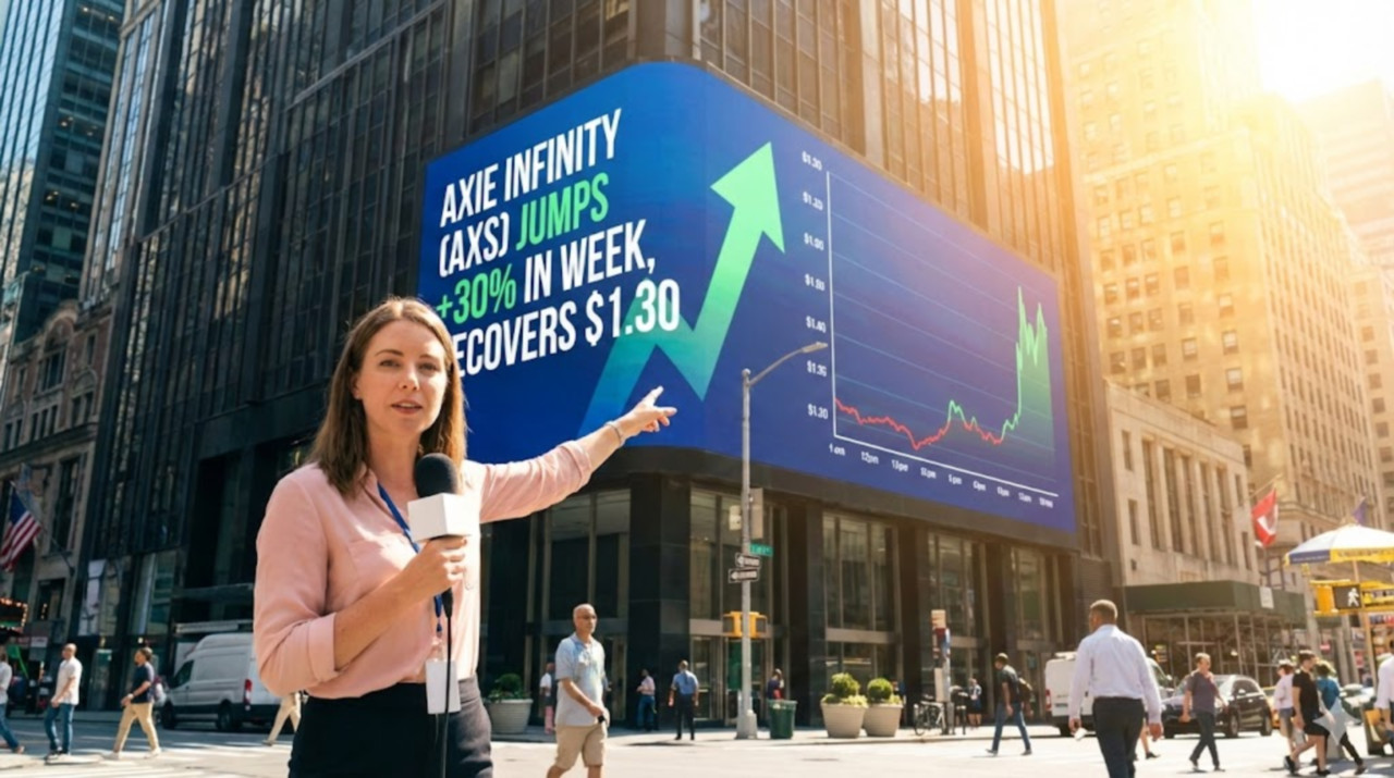 엑시 인피니티 4년 만의 바닥 탈출 ... 1.30달러 회복하며 게임 코인 반등... - 뉴스 썸네일 이미지