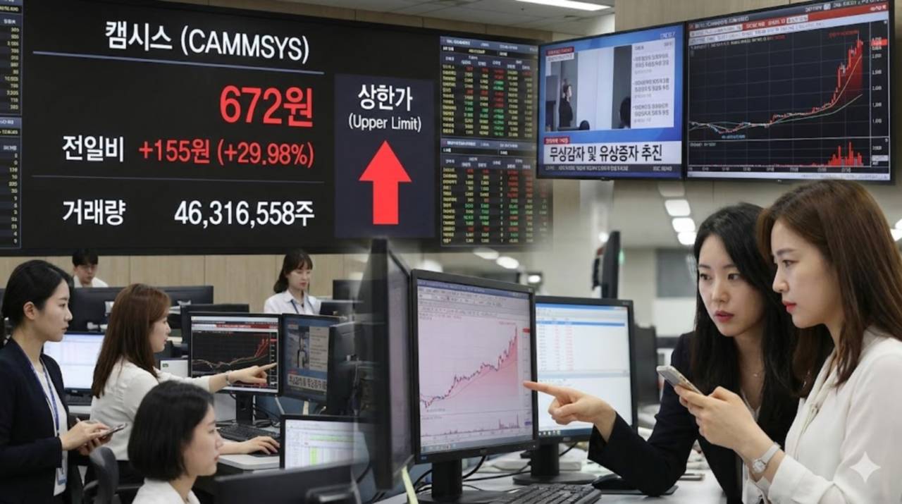 캠시스, 자본잠식 해소 위한 감자·증자 강수에 상한가... 29%대 급등 - 뉴스 썸네일 이미지
