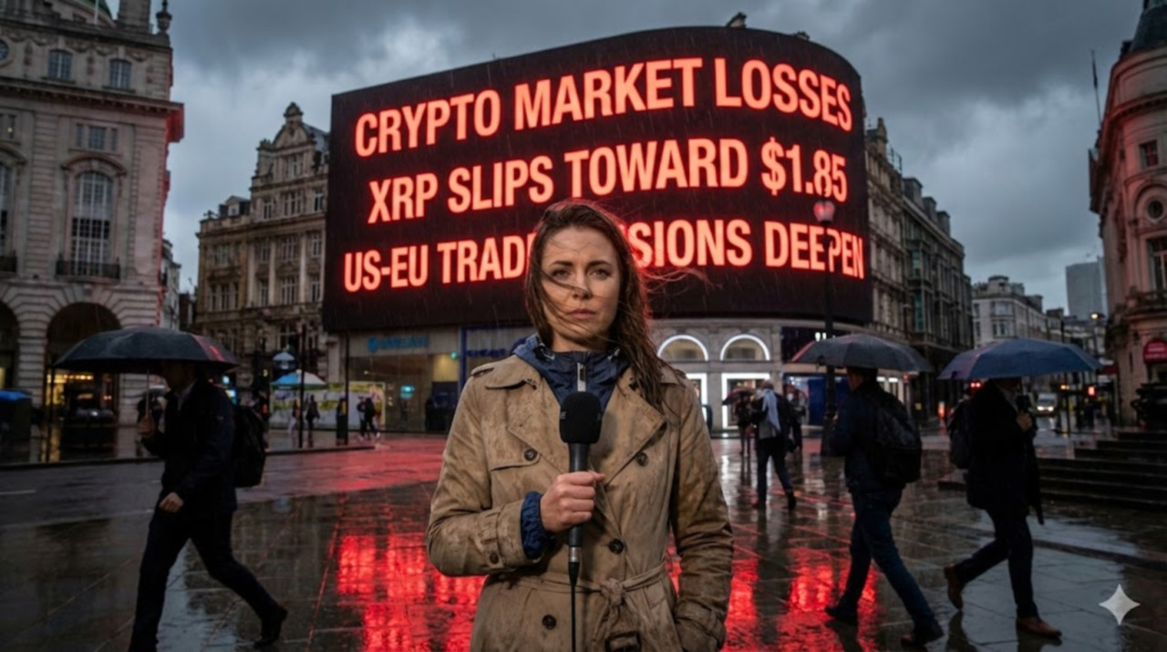 리플 XRP, 미국·유럽연합 무역 전쟁에 1.85달러선 위협… 가상자산 시장 전반 약세 - 김명수 기자 - 톱스타뉴스 - 국제/코인/시세