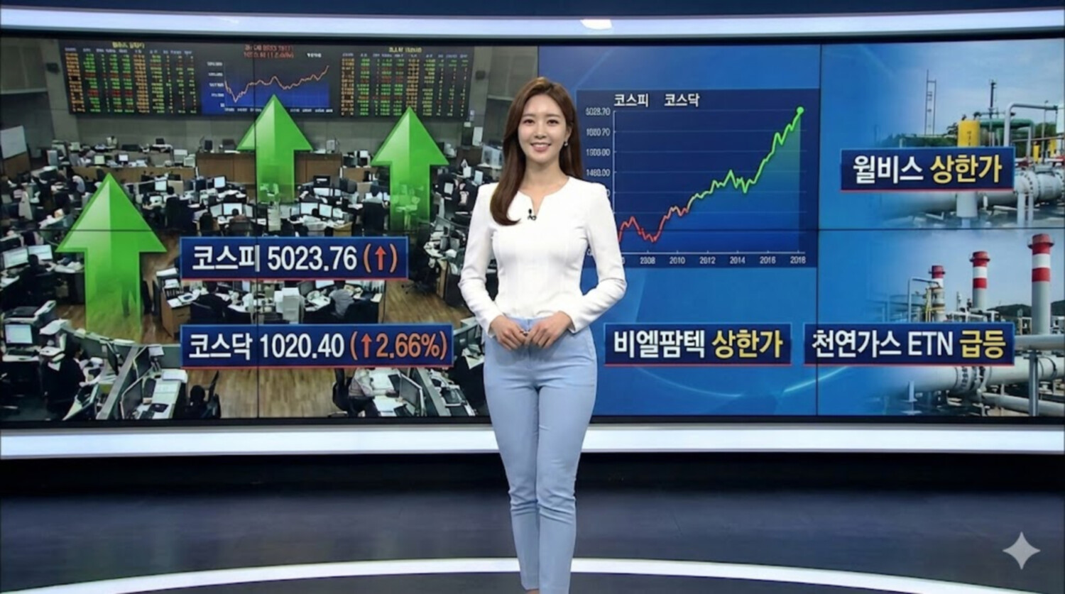 윌비스·비엘팜텍 상한가 직행...천연가스 ETN군 급등 속 코스닥 1020선 ... - 뉴스 썸네일 이미지